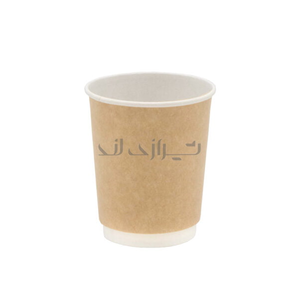 لیوان کاغذی 220 کرافت تک لایه