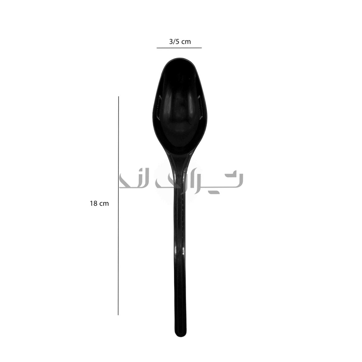 قاشق موج مشکی - Image 2