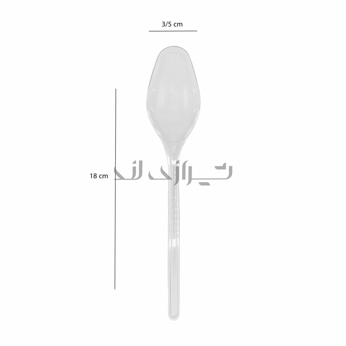 قاشق موج شیشه ای - Image 2