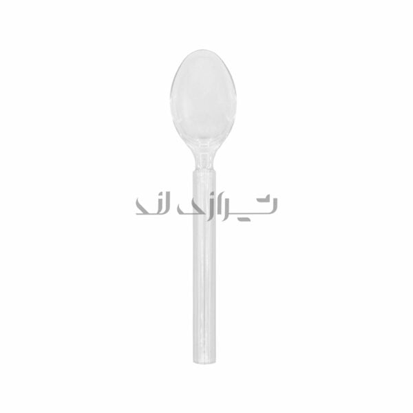 قاشق میلان شیشه ای پیکنیک (10 عددی)