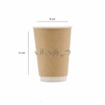 لیوان کاغذی 360 کرافت تک لایه - Image 2
