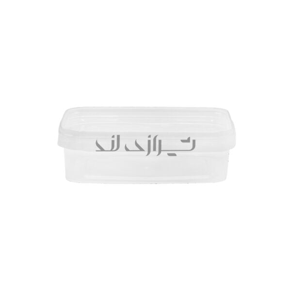 ظرف ماکروویو درب و بدنه شفاف (700و666و675)