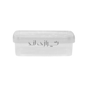 ظرف ماکروویو درب و بدنه شفاف "1000" (طب و پویش )