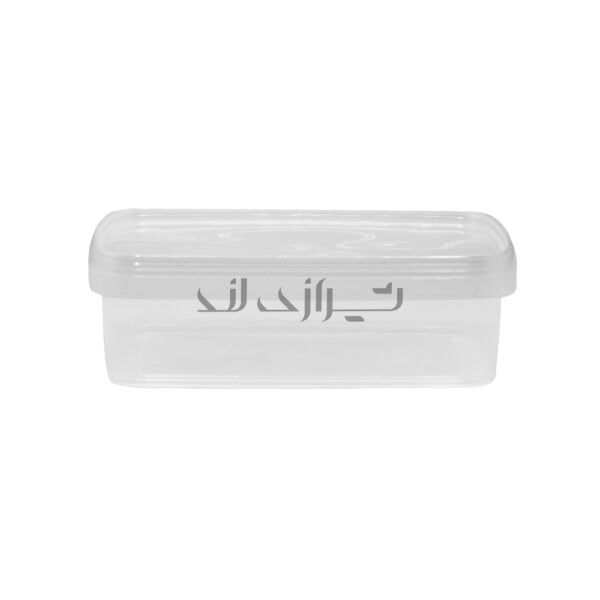 ظرف ماکروویو درب و بدنه شفاف "1000" (طب و پویش )