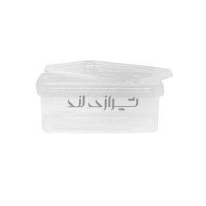 ظرف ماکروویو درب و بدنه شفاف "1200"