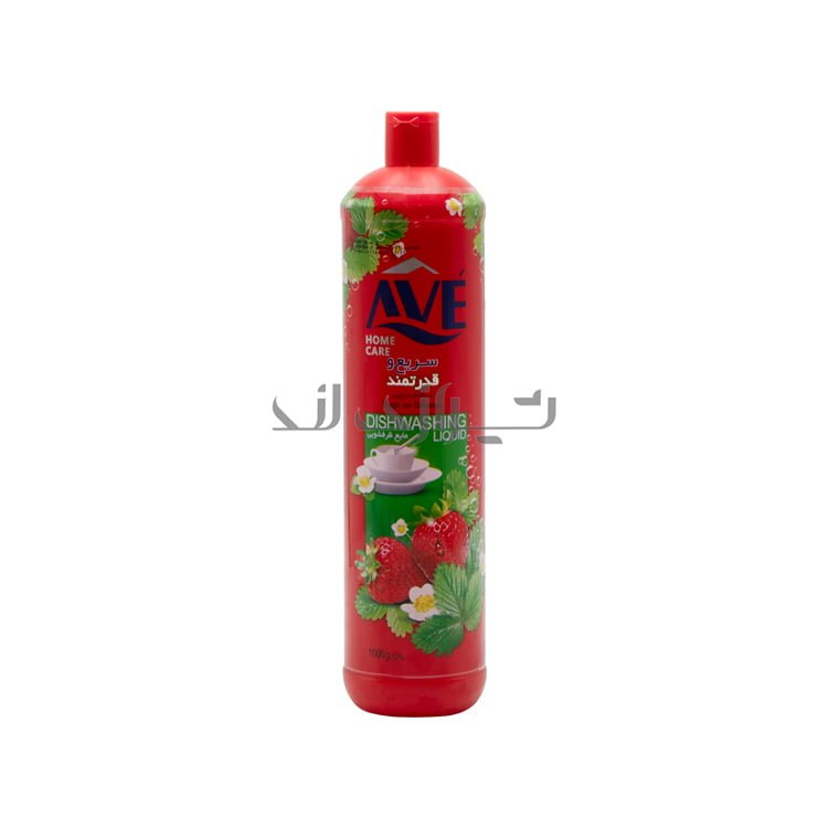 مایع ظرفشویی 1 لیتری اوه عصاره توت فرنگی