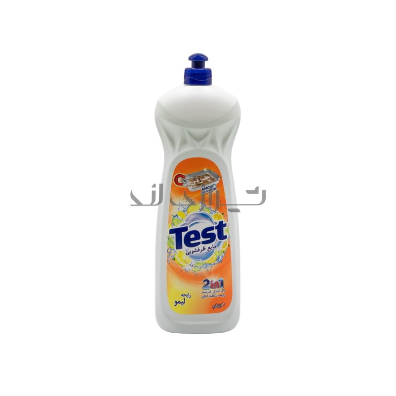 مایع ظرفشویی 1 لیتری تست