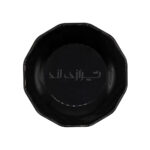 بشقاب 12 گوش مشکی
