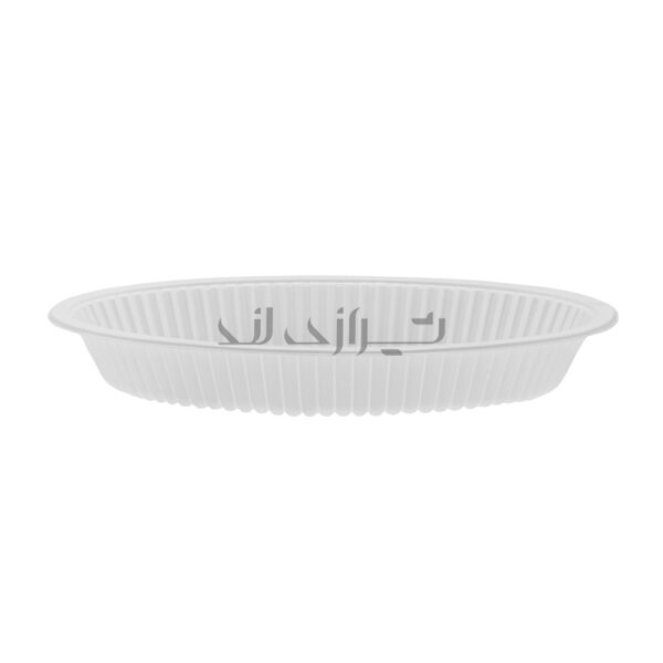 دیس بیضی کوچک شیری احدی