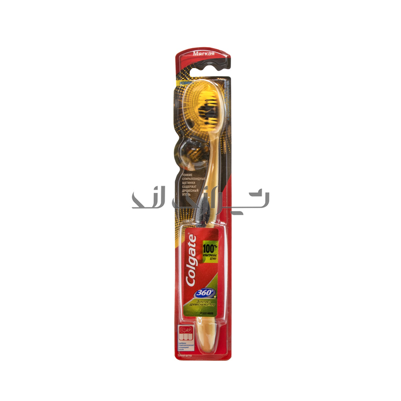 مسواک کلگیت طلایی 360