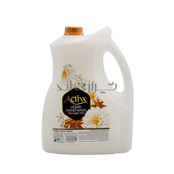 مایع-دستشویی-صدفی-3750-گرمی-اکتیو-سفید