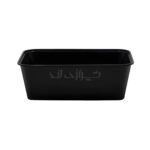 ظرف ماکروویو درب شفاف و بدنه مشکی 1500 (طب) - Image 3