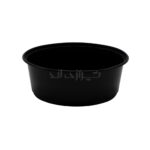 ظرف 1250 هات دلیوری گرد مشکی (SLC) با درب (طب) - Image 3