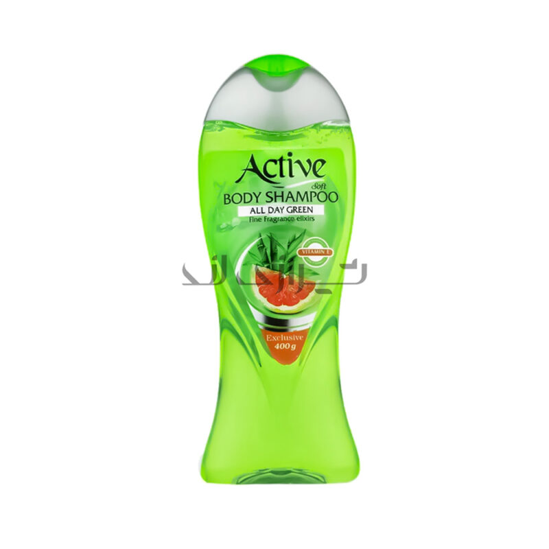 شامپو-بدن-400-گرمی-ویتامین-b5-اکتیو-سبز